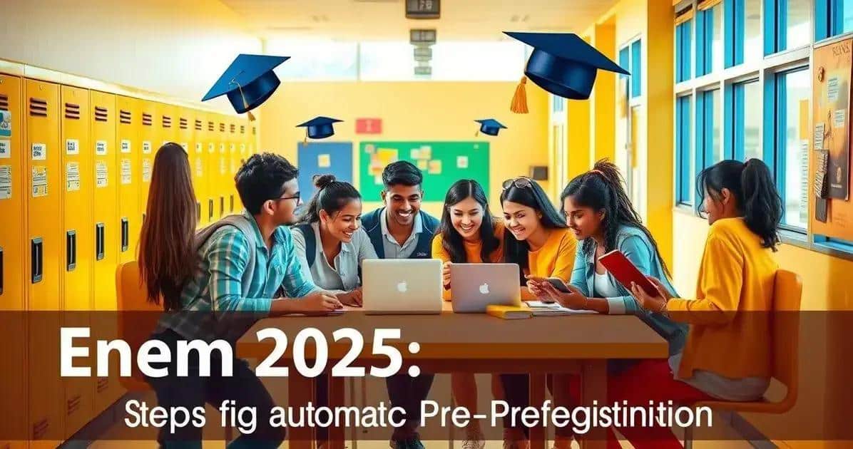 Enem 2025: 3 Passos para a Pré-inscrição Automática