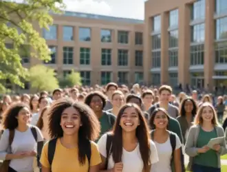 Estudantes celebram o início de uma nova fase no ensino superior, impulsionados pelas oportunidades do Fies 2026.