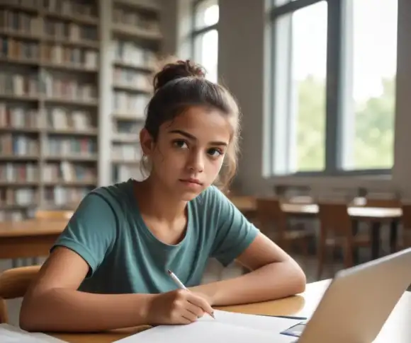 Estudante realizando o processo de solicitação de isenção na Página do Participante do Enem 2026.