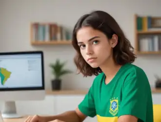 Estudante realiza consulta aos resultados das vagas remanescentes do Fies 2026 no portal oficial.