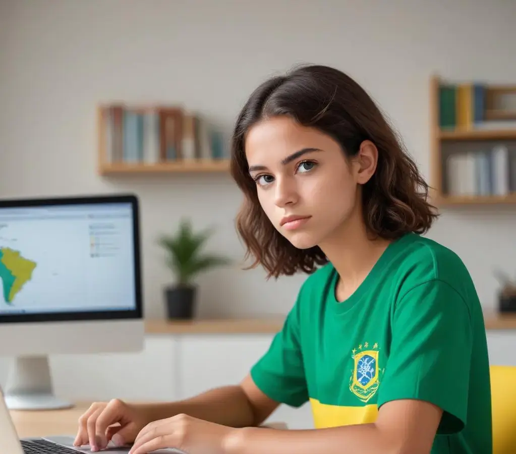 Estudante realiza consulta aos resultados das vagas remanescentes do Fies 2026 no portal oficial.
