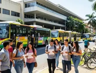 Frota de ônibus municipais terá operação especial para atender candidatos do Enem 2026 em Natal.